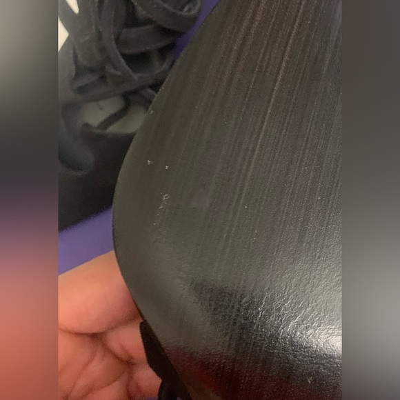 SOLD!! NIB STUART WEITZMAN Women’s Black Suede Ankle Tie Heels Pumps Shoes Sz 5 - Picture 9 of 9